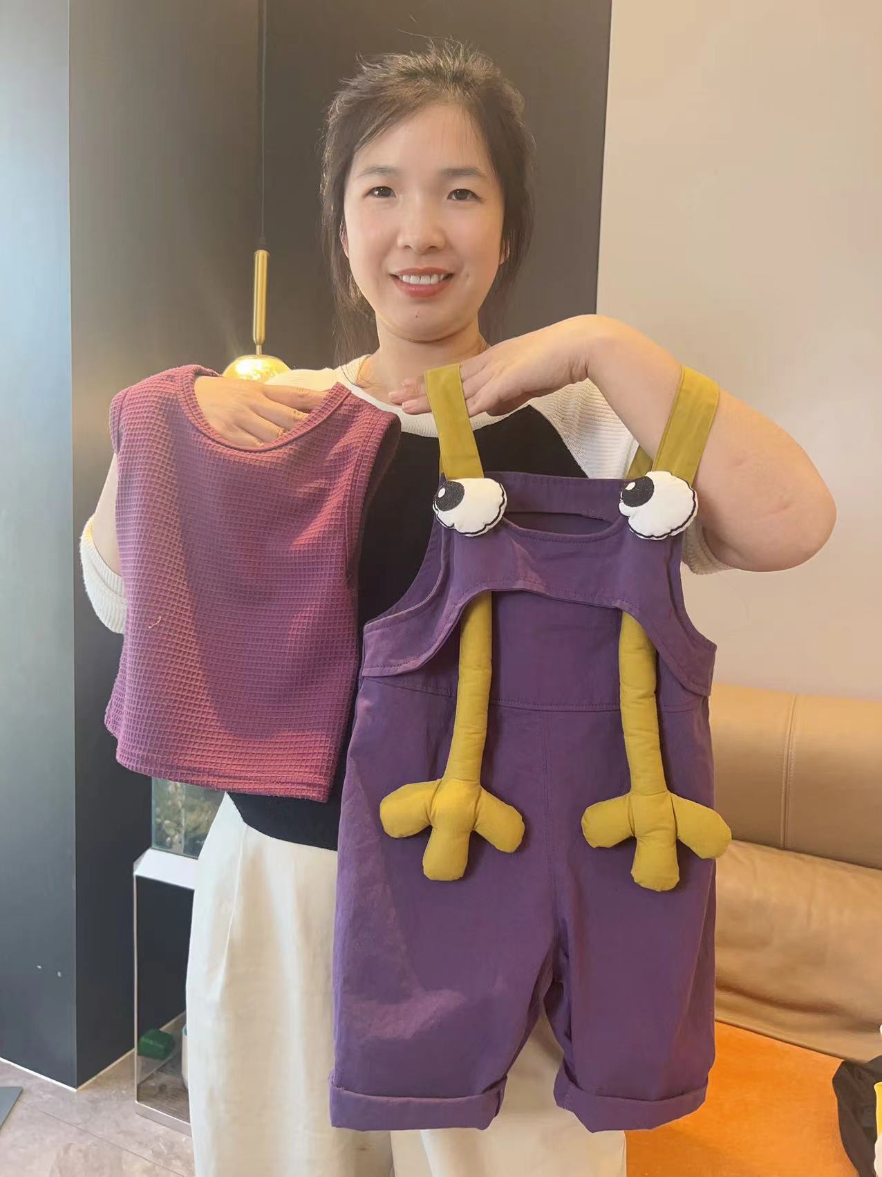 【七分】女孩韩系爆款女孩洋气2025年款小孩网红小女孩洋气韩范套装