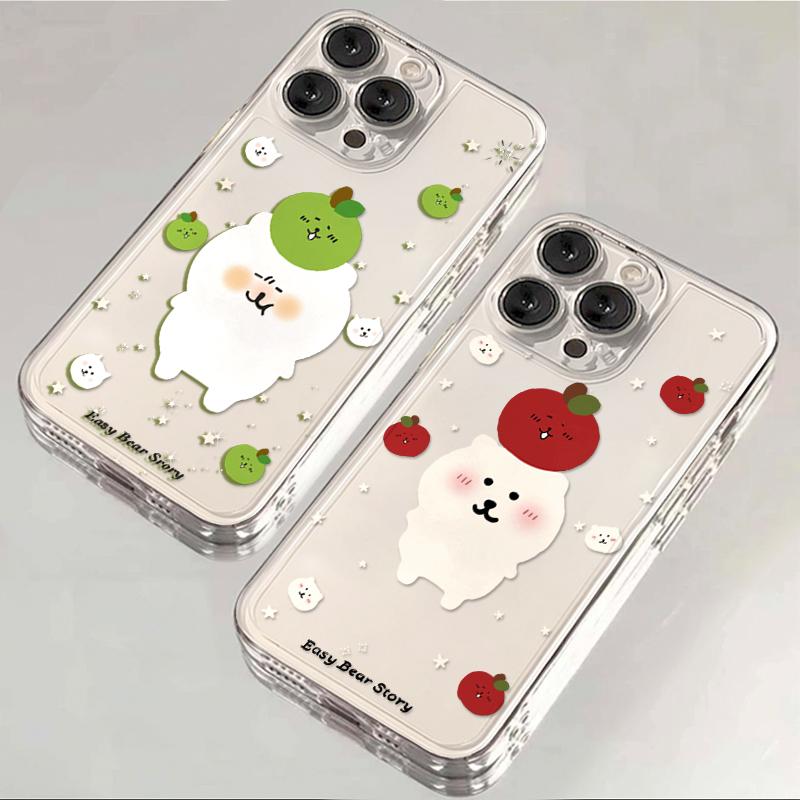 苹果自嘲熊适用iphone16苹果15手机壳小米OPPO华为VIVO荣耀一加
