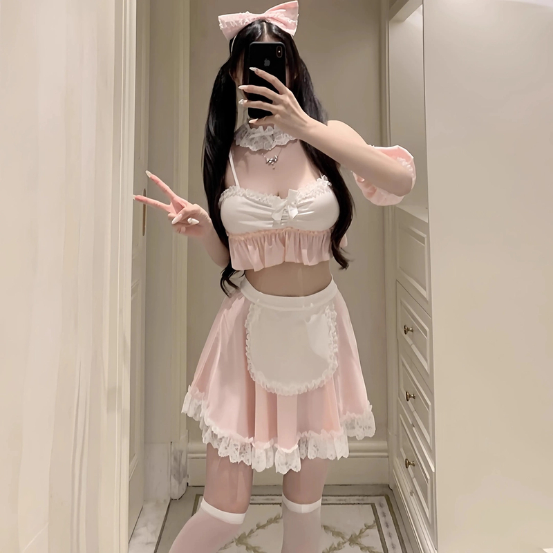 性感女仆制服套装甜美女佣纯欲诱惑情调趣味私服火辣约会拍照穿搭