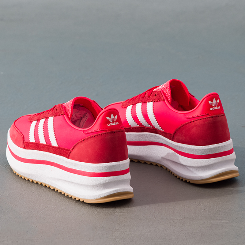 阿迪达斯三叶草女鞋2025厚底经典厚底运动鞋T头鞋JR0915「双11」