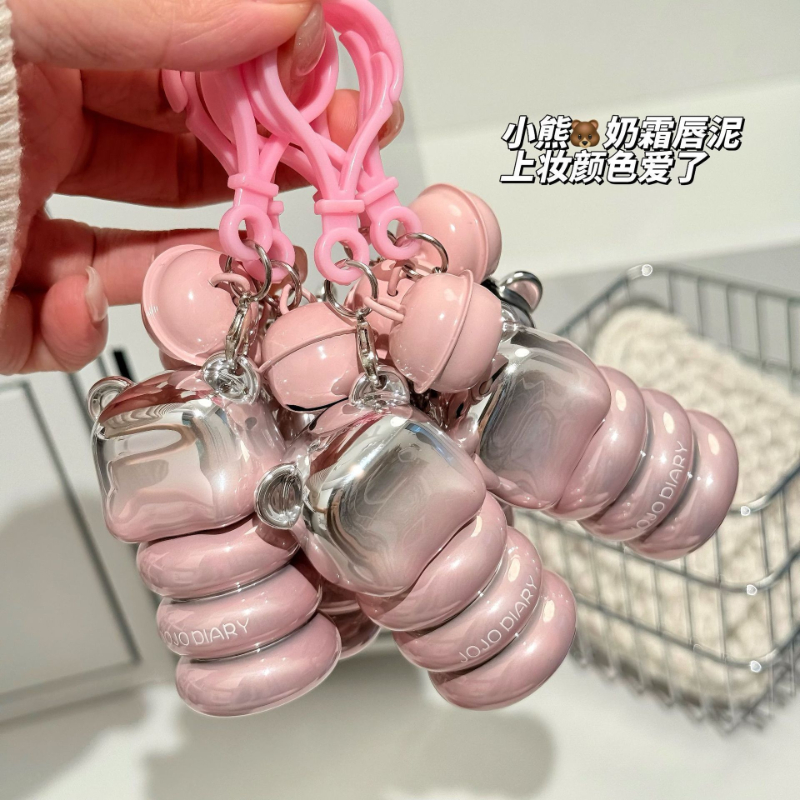久久日记幻粉熊仔绒雾唇泥丝绒雾面哑光不易掉色素颜显白学生唇釉