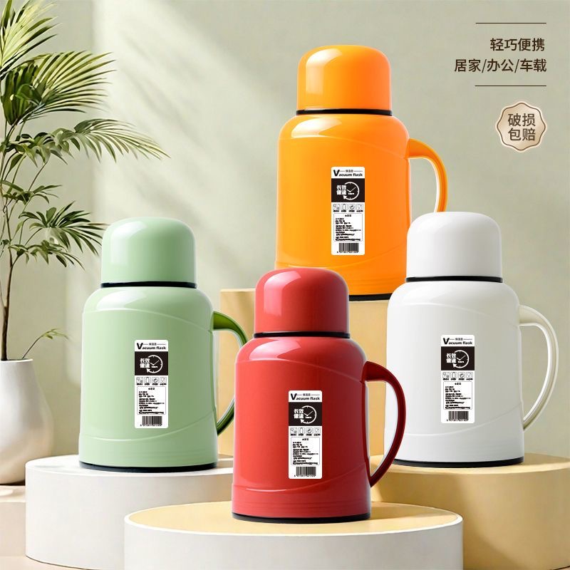 【品质生活】保温水壶大容量家用便携暖水壶热水壶保温壶玻璃内胆