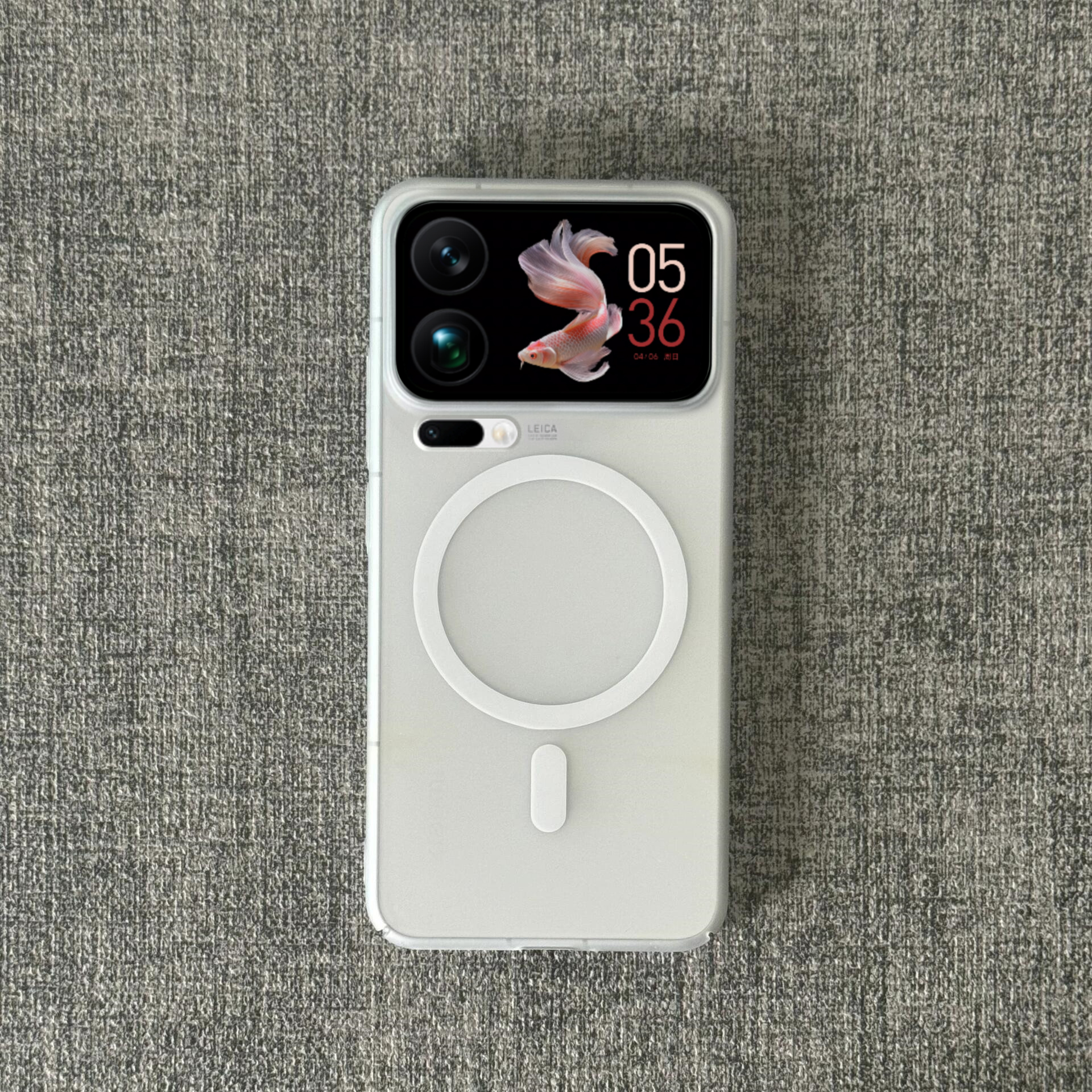 冰雾磨砂适用小米17Promax手机壳磁吸小米17简约15超薄14防摔硬壳