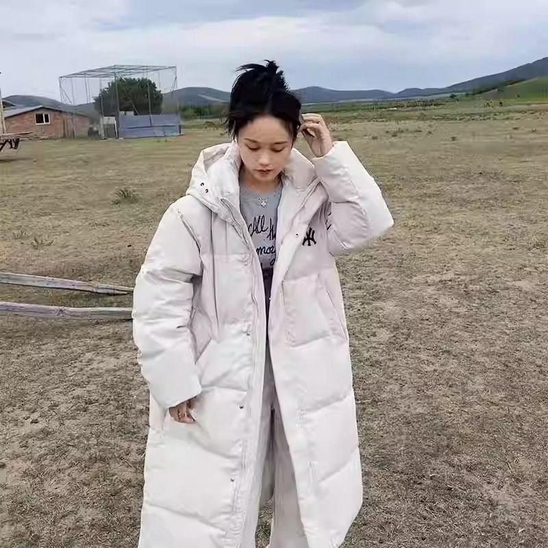 【一折专区】奥莱2025冬季新款长款羽绒服加绒保暖防风外套羽绒服女