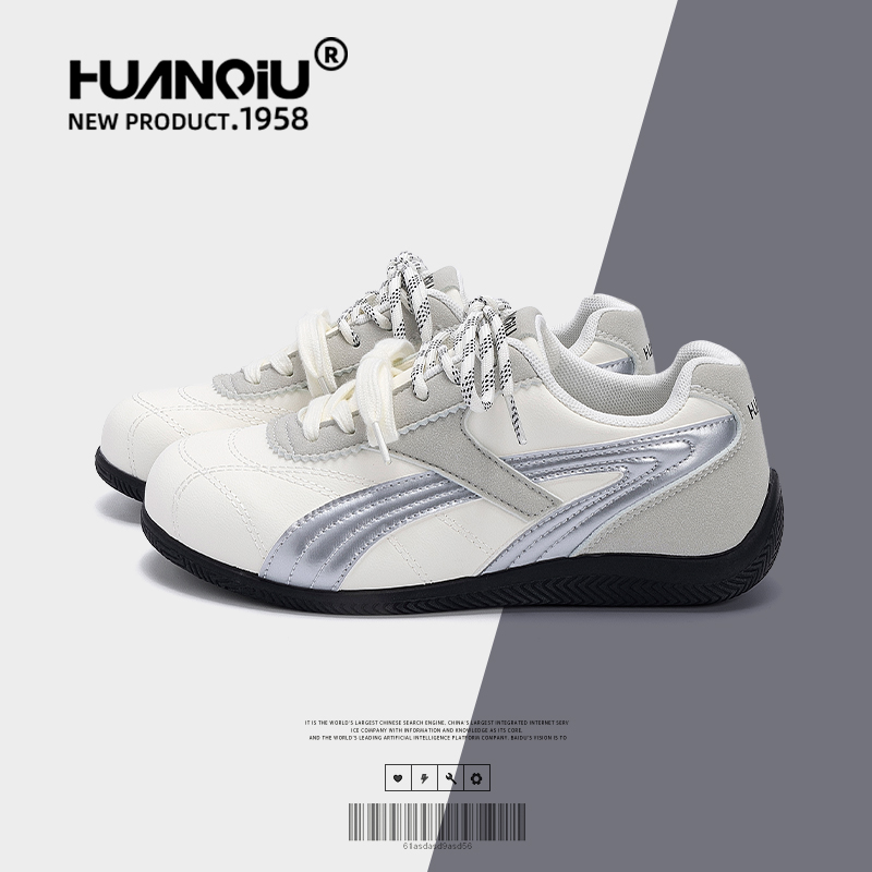 环球爆款平底德训鞋女2025新款秋季女鞋复古百搭休闲低帮运动板鞋