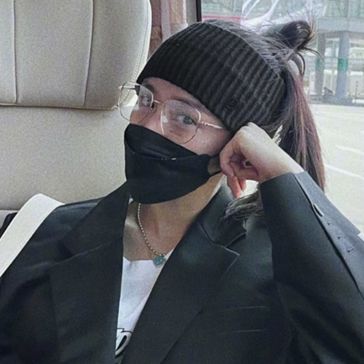 晴子 明星同款D字母刺绣运动发带跑步吸汗头带洗脸束发带发箍