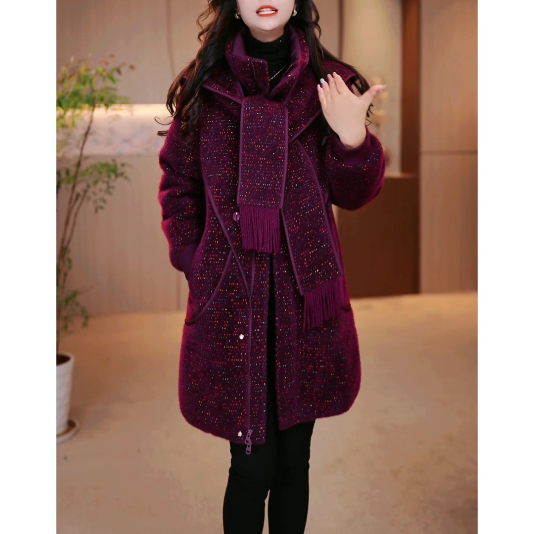 保暖棉服棉衣宽松冬装加厚2025高端洋气修身休闲气质时尚减龄