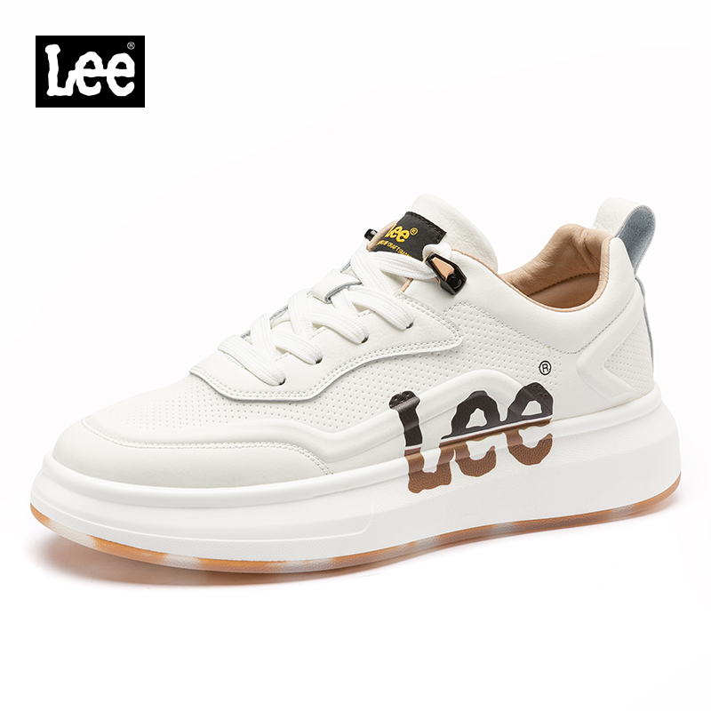 LEE休闲板鞋2025秋冬季新款增高厚底男款时尚百搭潮鞋低帮小白鞋