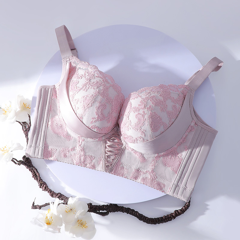 雨范【人间富贵花】2025新款性感聚拢收副乳防下垂调整型内衣女