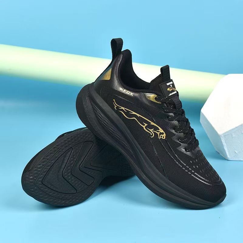 厂家直销捷豹2025秋季新款休闲跑步鞋男透气网布运动鞋批发9222