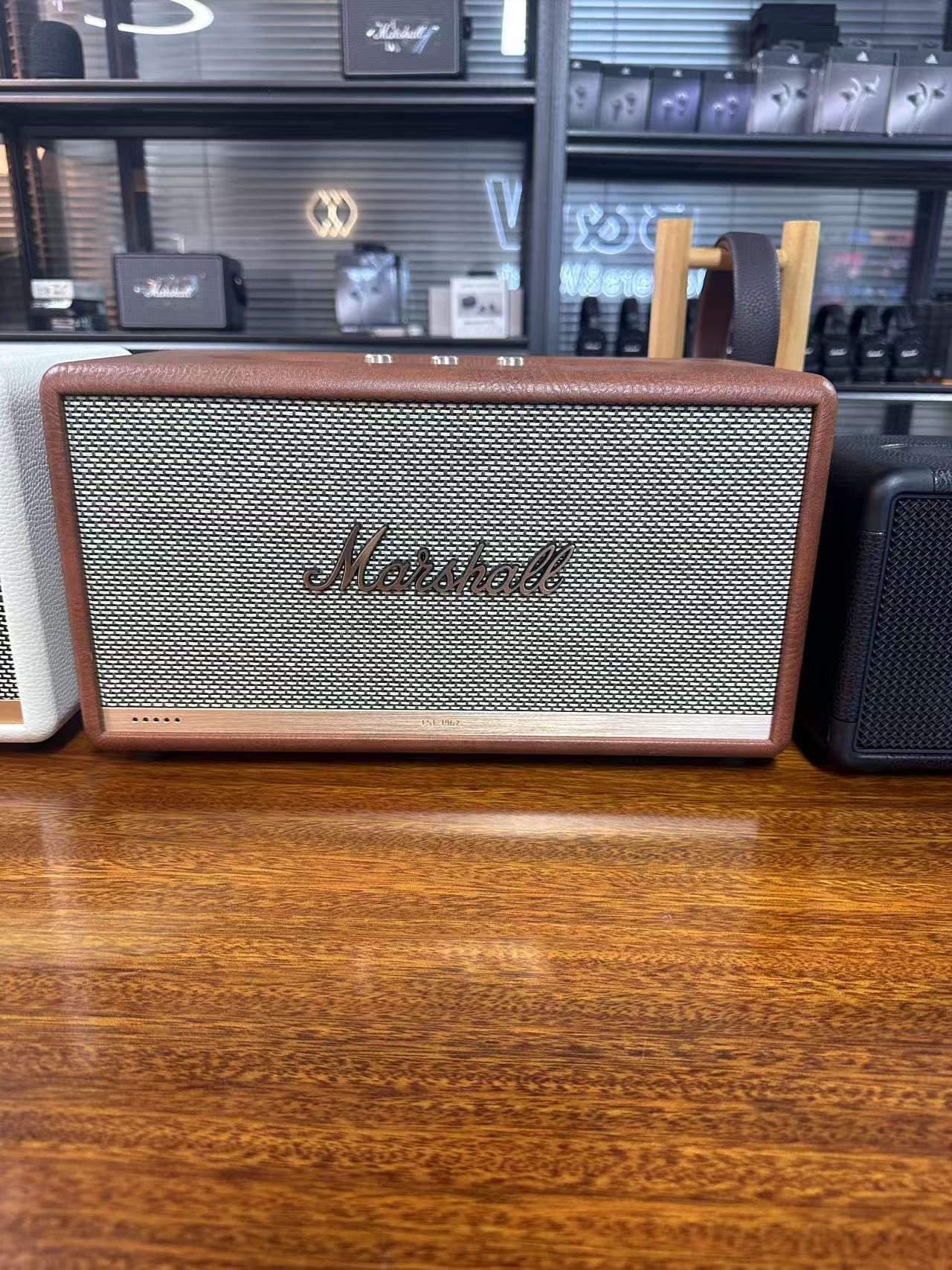 9新 MARSHALL 马歇尔Stanmore II 无线便携蓝牙音箱音响 复古棕