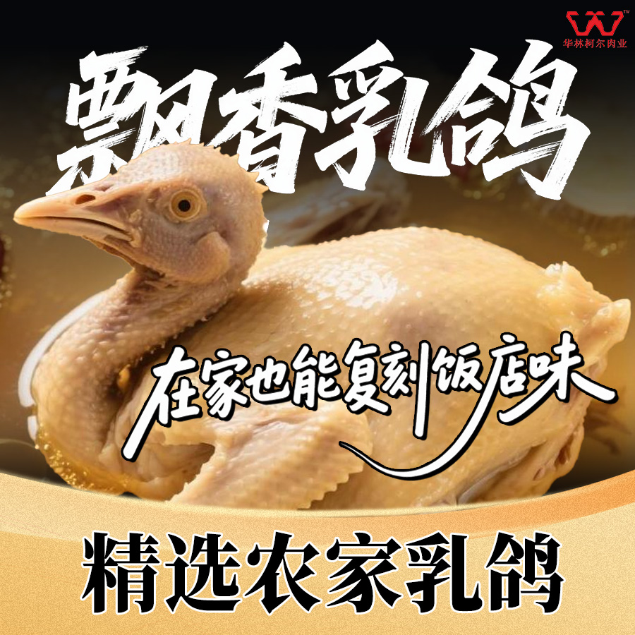 半成品风味乳鸽脆皮乳鸽冷冻预制调理肉顺丰包邮
