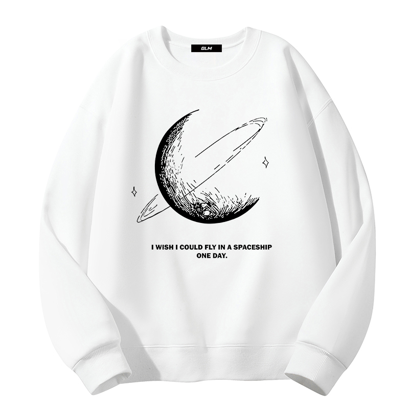 特大码300斤加绒圆领卫衣男装秋冬保暖重磅上衣美式宽松潮牌男装