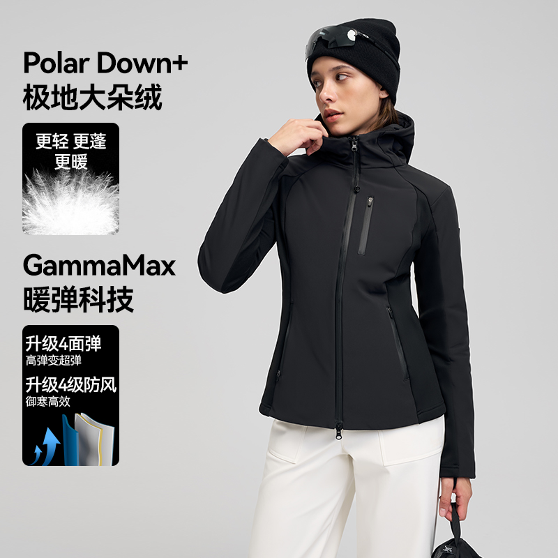 1.0/安欧兔小腰精性能羽绒服【1.0大爆款两件套】叠穿显瘦抗湿冷