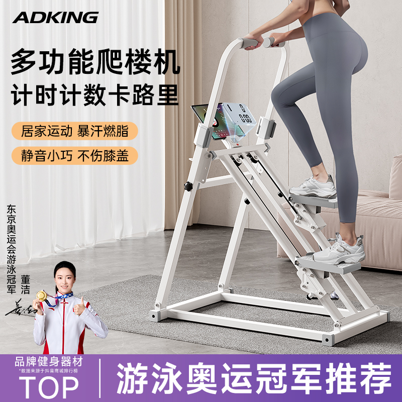 多功能踏步机室内登山机爬楼机家用攀爬架运动健身器械居家楼梯机