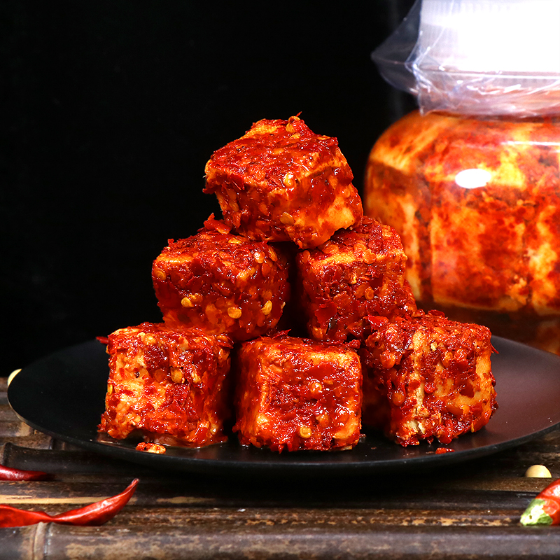 豆腐乳农家风味手工制作开胃下饭美食霉豆腐500克