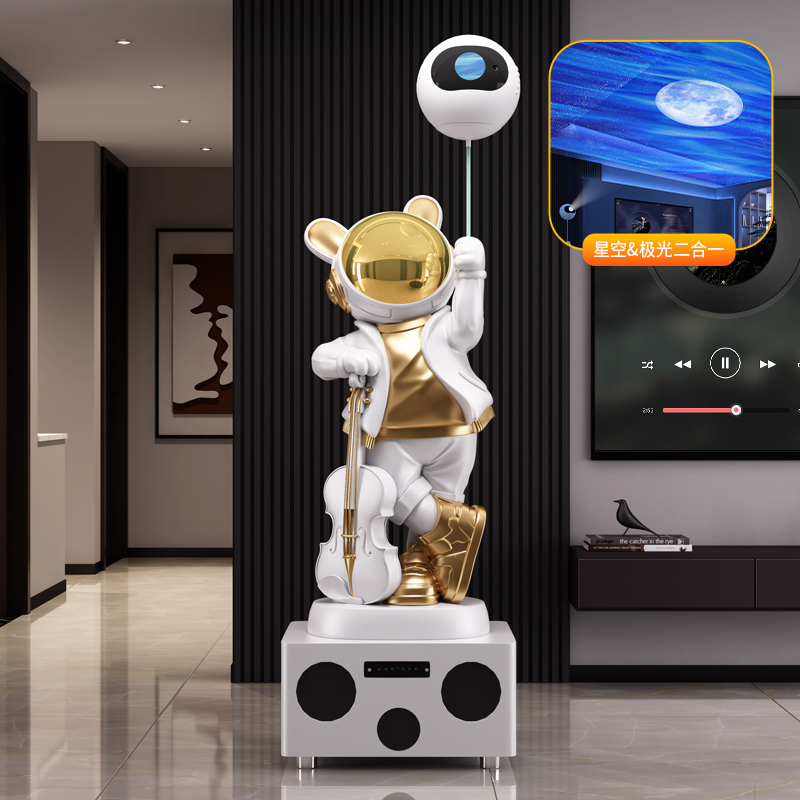 大型太空人宇航员客厅摆件大型家居装饰品电视柜沙发旁乔迁新居