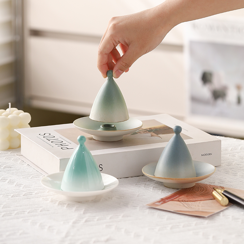 小康泡简约陶瓷铃铛杯创意锥形神器小口径功夫茶杯个人品茗主人杯