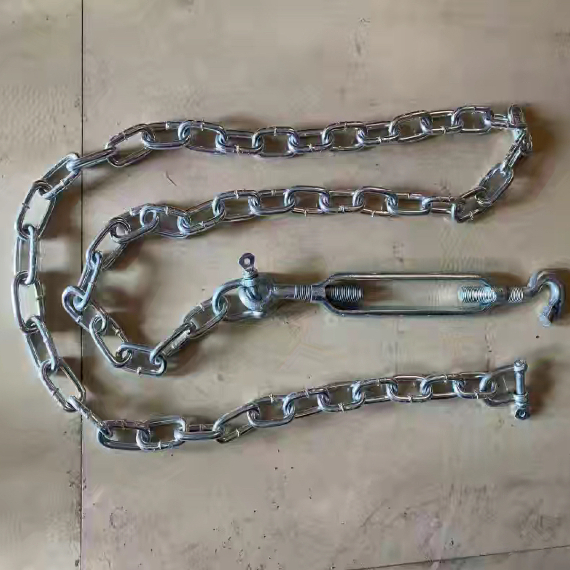 高栏半挂货车车厢拉绳固定配件铁链钢链大全