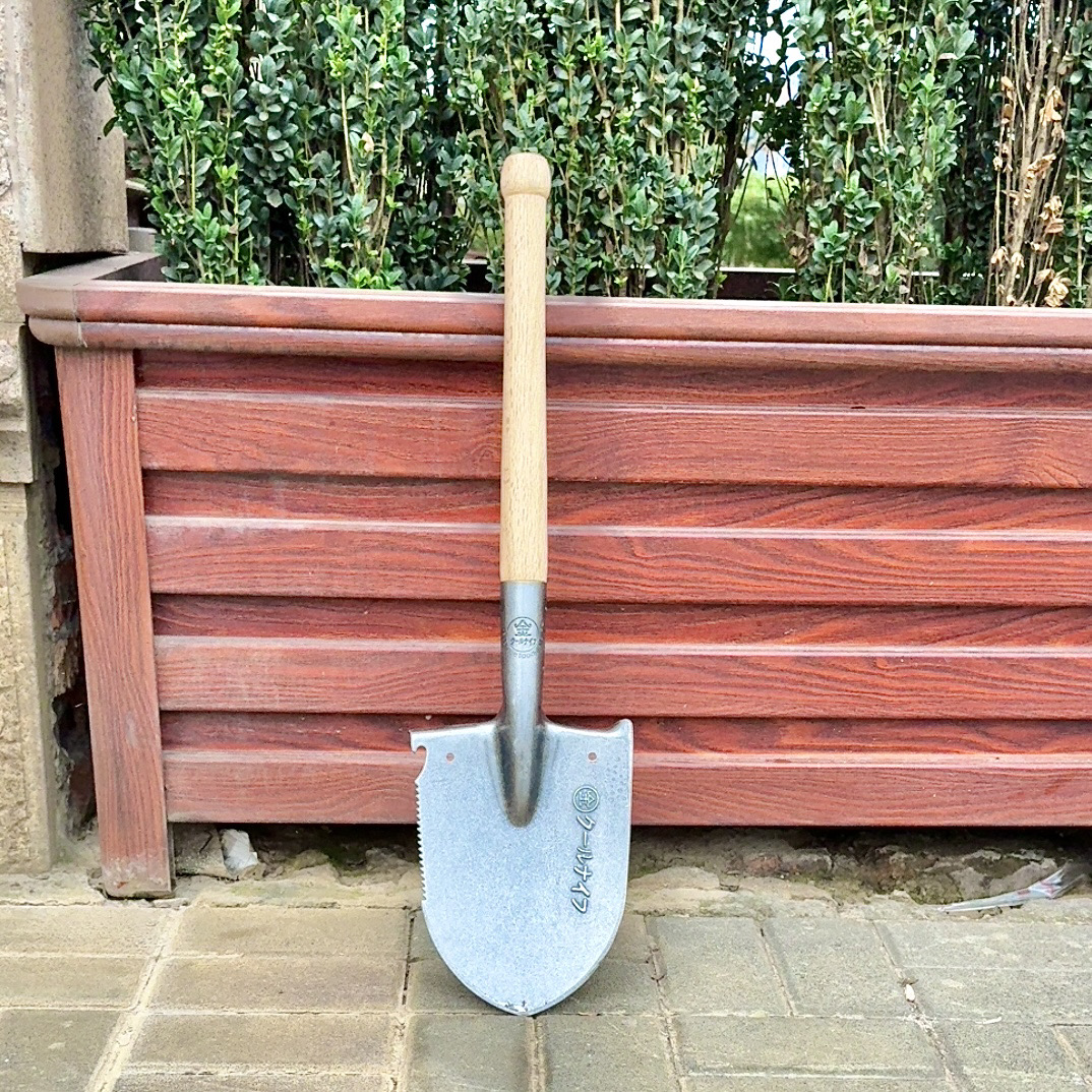 《金标》户外高品外贸锰钢工兵铲露营专用工兵铲车载工具小圆锹