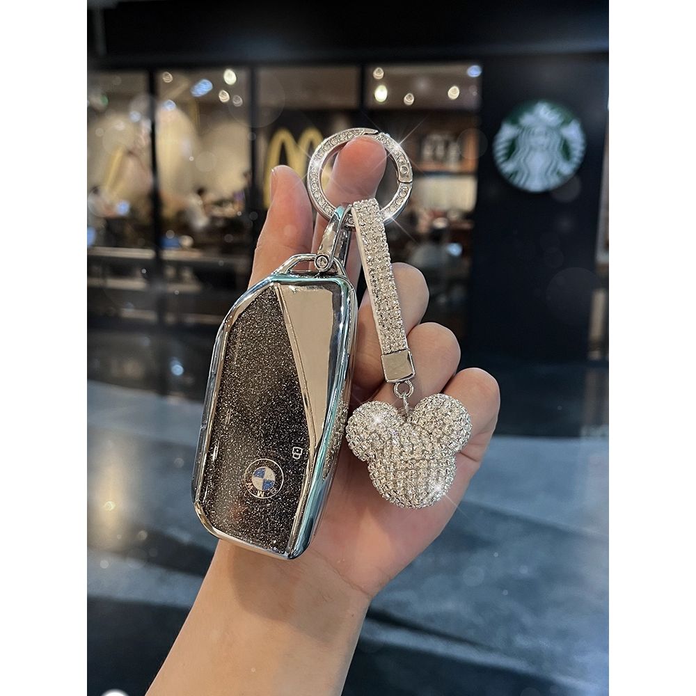 适用2025新款宝马5系钥匙套x5扣530五525li车7系3系x1x3/x7壳