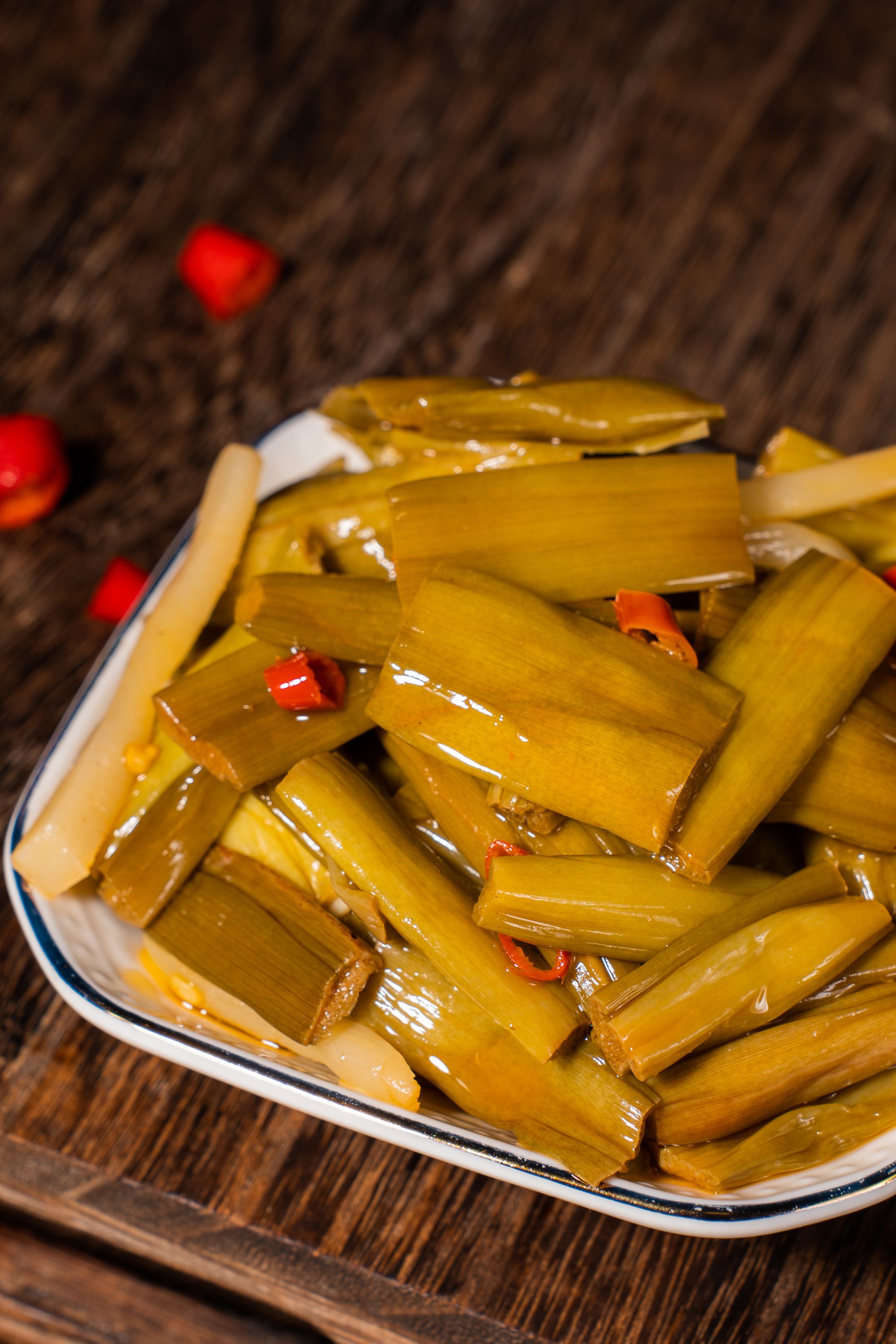 芋苗酸特产腌制酸菜开盖即吃拌粥粉面下饭菜