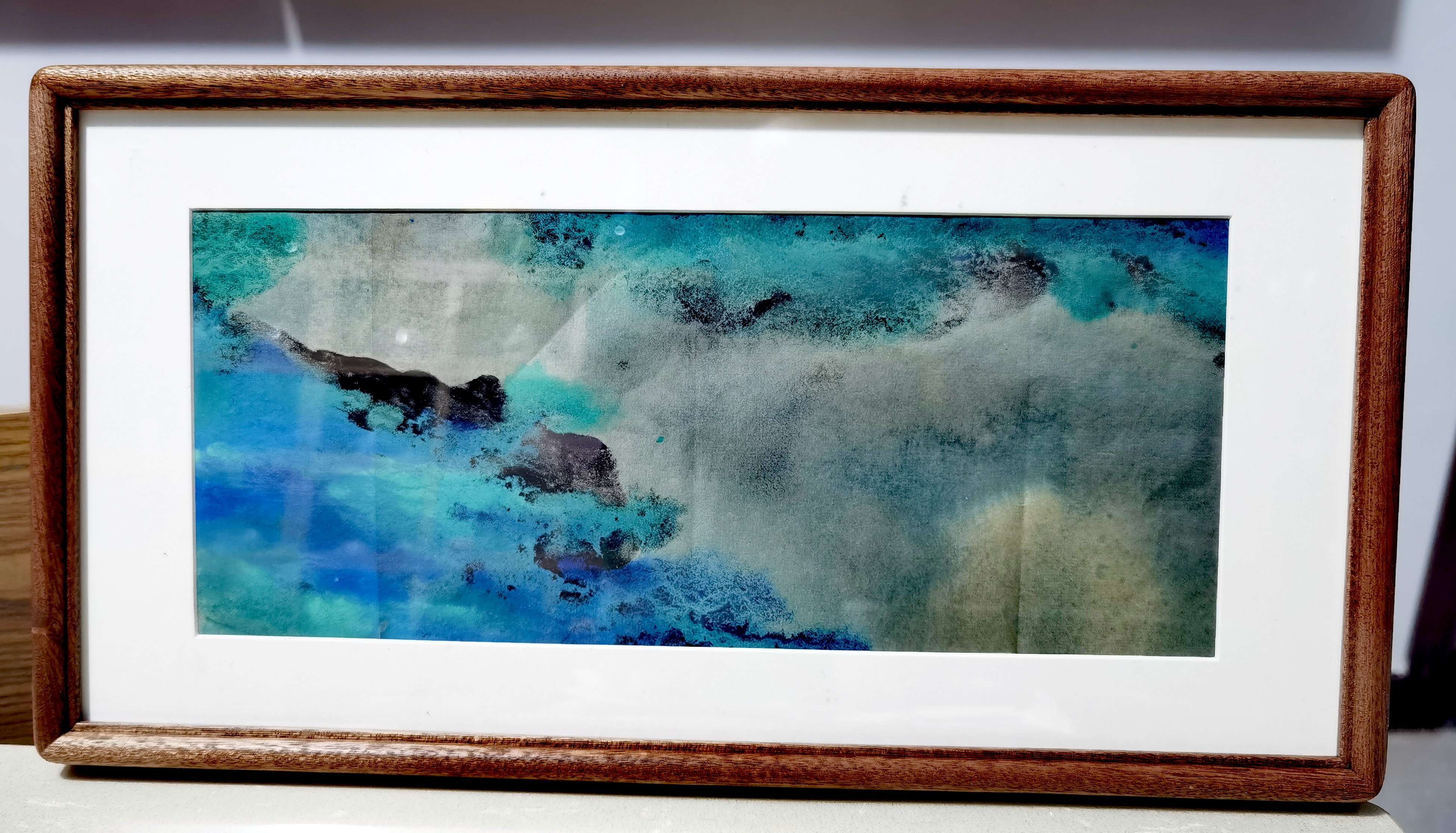 新中式国画装饰画原作版画挂画茶室茶桌挂画摆件