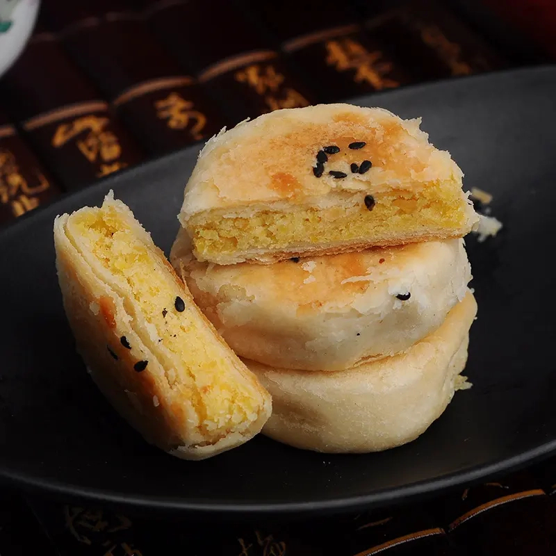 【新店开业！半价抢】绿豆酥饼老式手工绿豆糕点心休闲茶点解馋零食