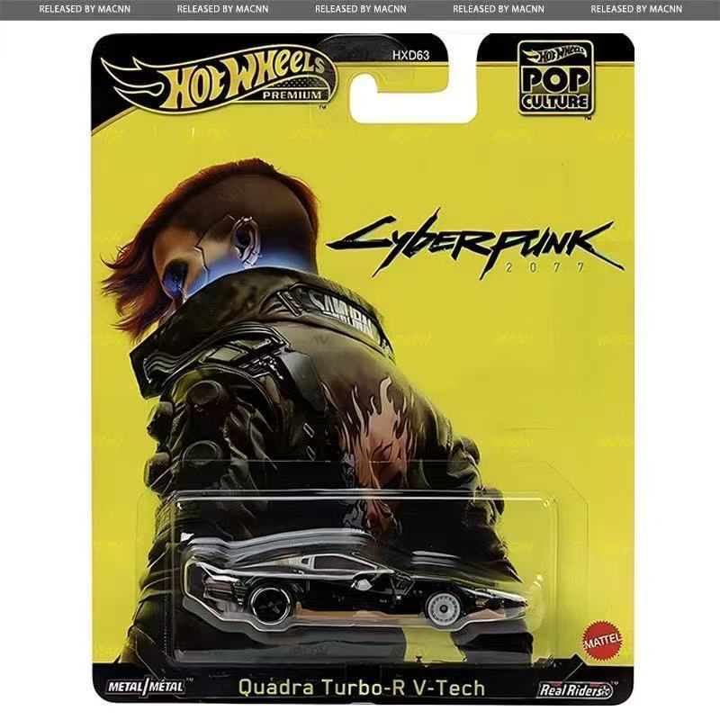 风火轮HXD63金标流行文化赛博朋克2077车模飞狼圣诞夜惊魂车模