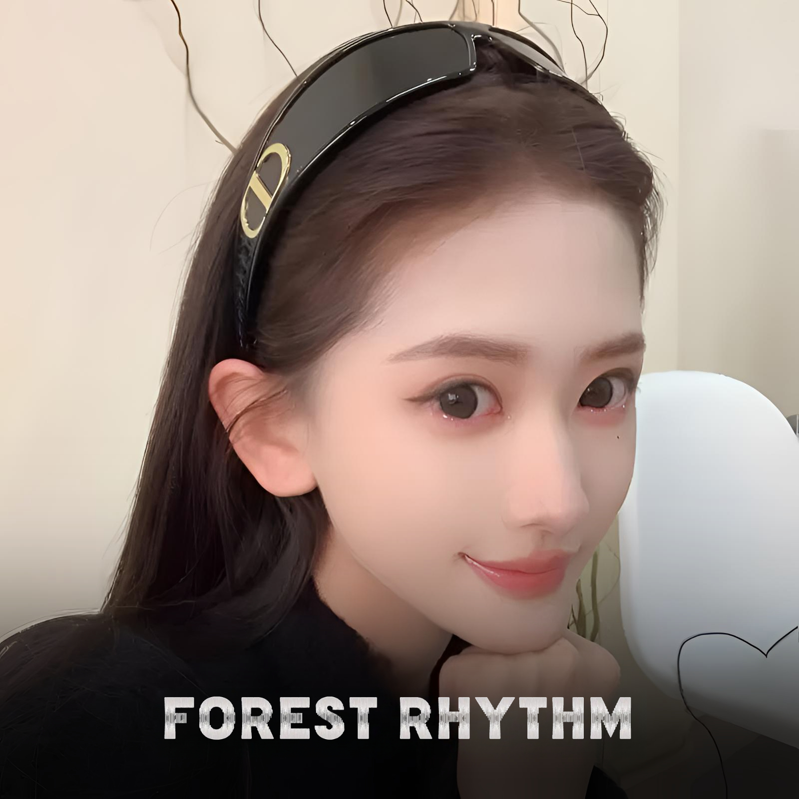 发箍墨镜女欧美风个性夸张头箍太阳镜新款防紫外线旅游拍照显脸小