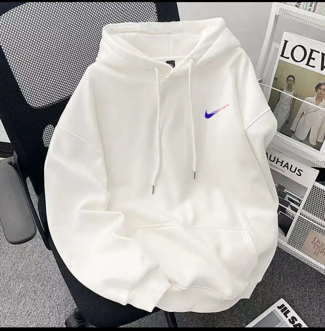 【三折专区】官方正版秋冬新款加绒运动卫衣男女潮流圆领长袖头套衫