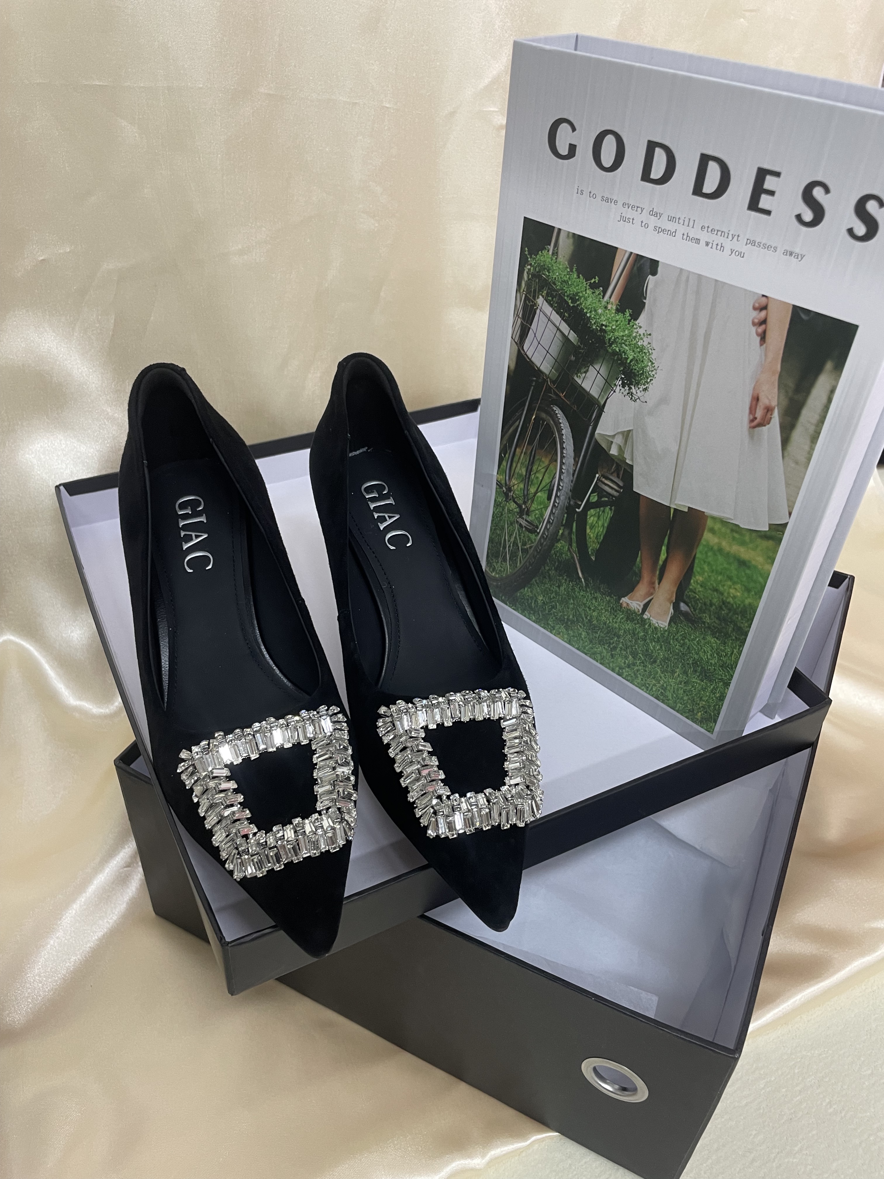 【跟高7.5CM】2025浅口高跟鞋真皮春秋气质时尚百搭性感黑色