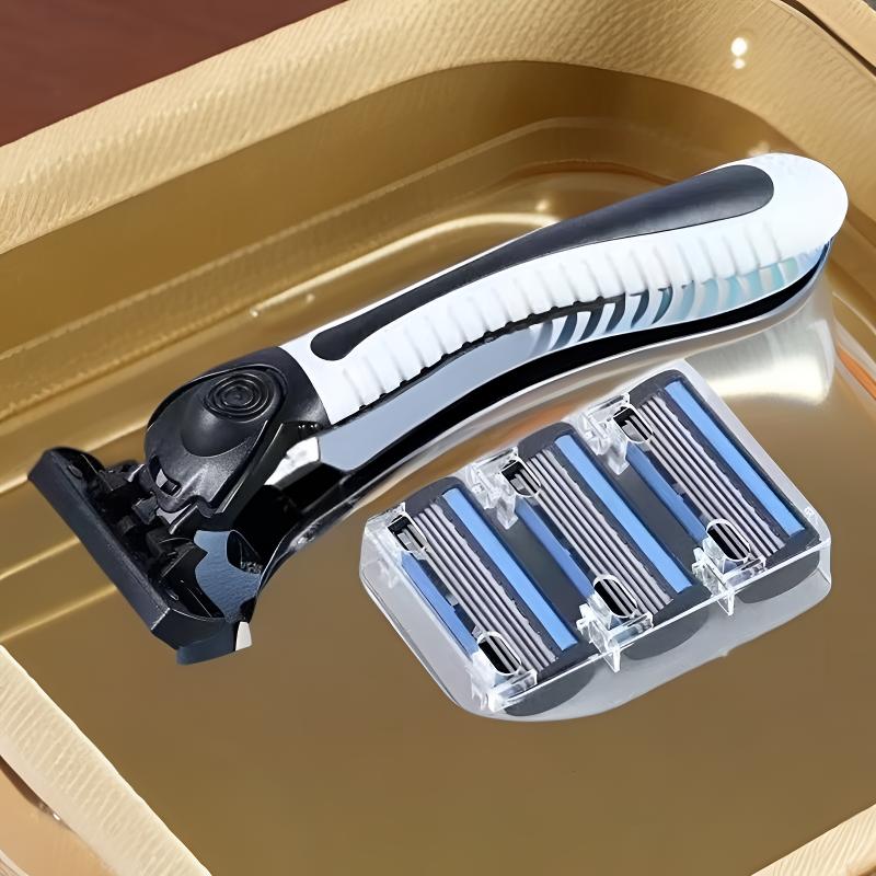 【新店开业】进口男士六层剃须刀片手动老式新款6层刀胡子刀剃须刀