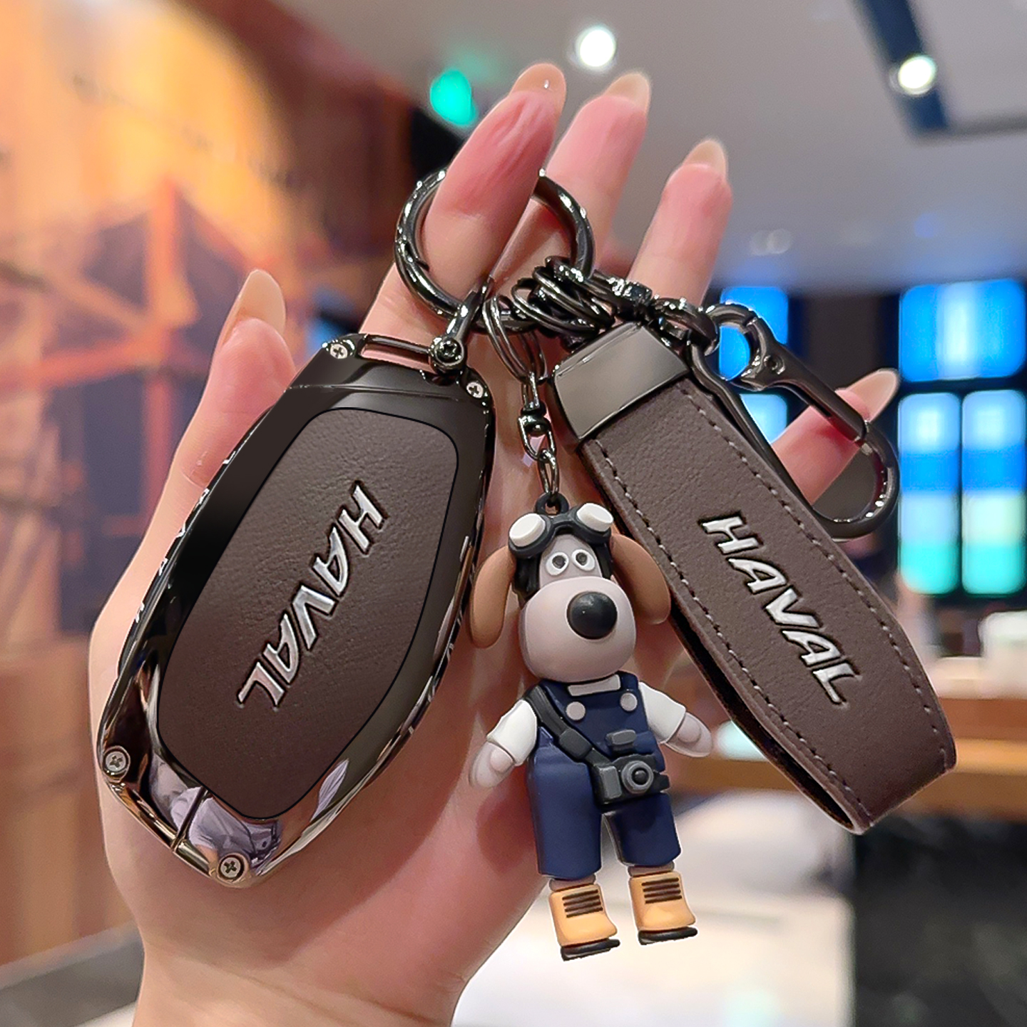 哈弗h6钥匙套2025款猛龙二代大狗m6高档f7长城h9神兽枭龙max壳扣