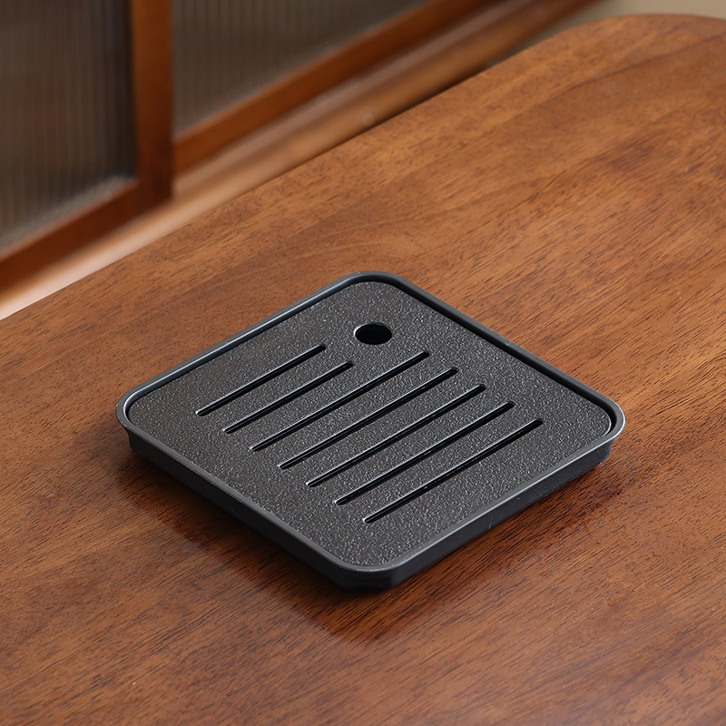 茶盘2025新款家用带排水沥水茶托盘茶具茶杯放置盘茶台小型干泡台