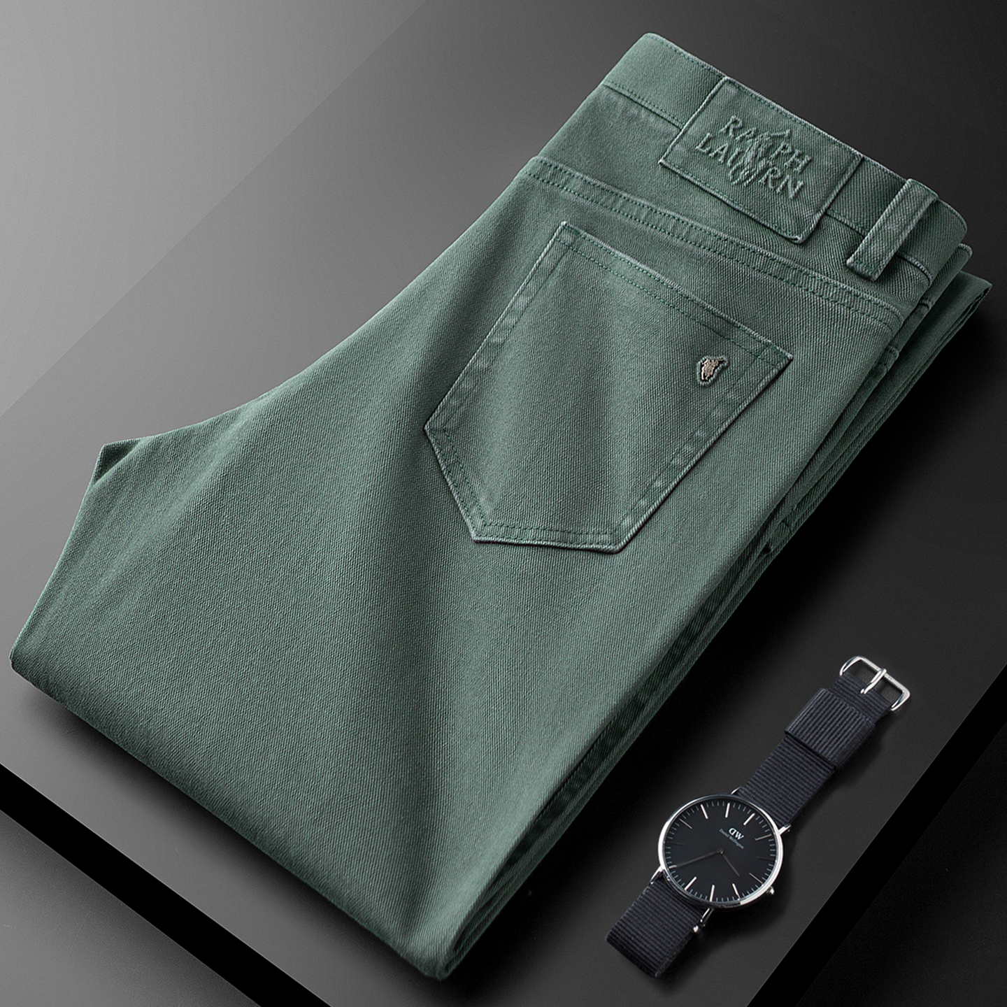 秋冬季新款薄款优质新疆棉高端欧货柔软牛仔裤男修身舒适休闲裤男