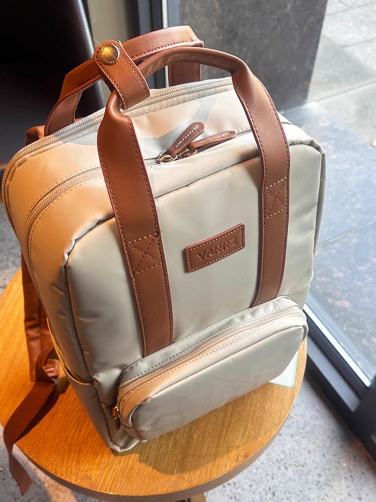 出口外贸通勤背包男女双肩包商务出差旅行书包大容量旅游电脑包