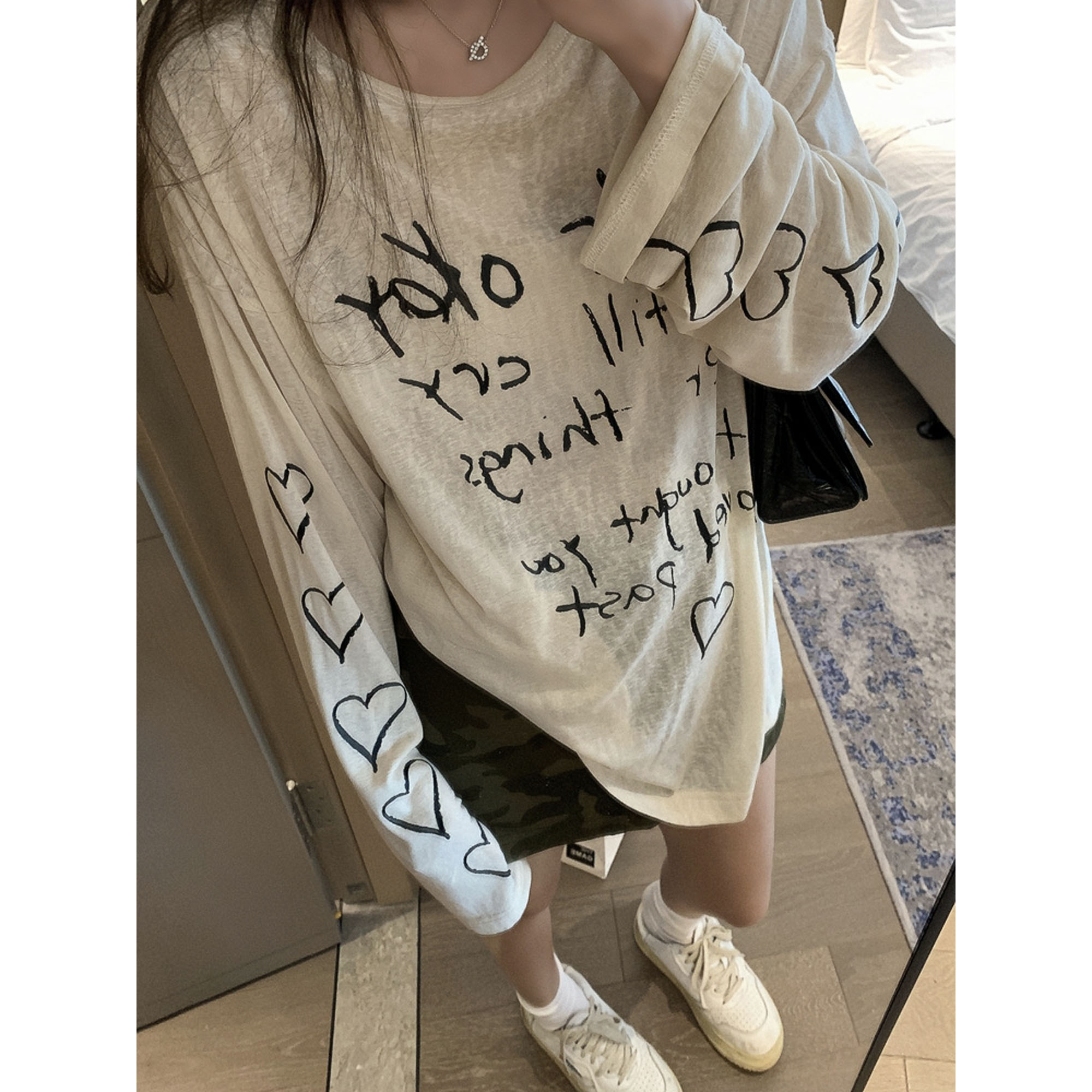 韩版夏季新款女慵懒薄款防晒罩衫设计感小众显瘦纯欲洋气ins穿搭