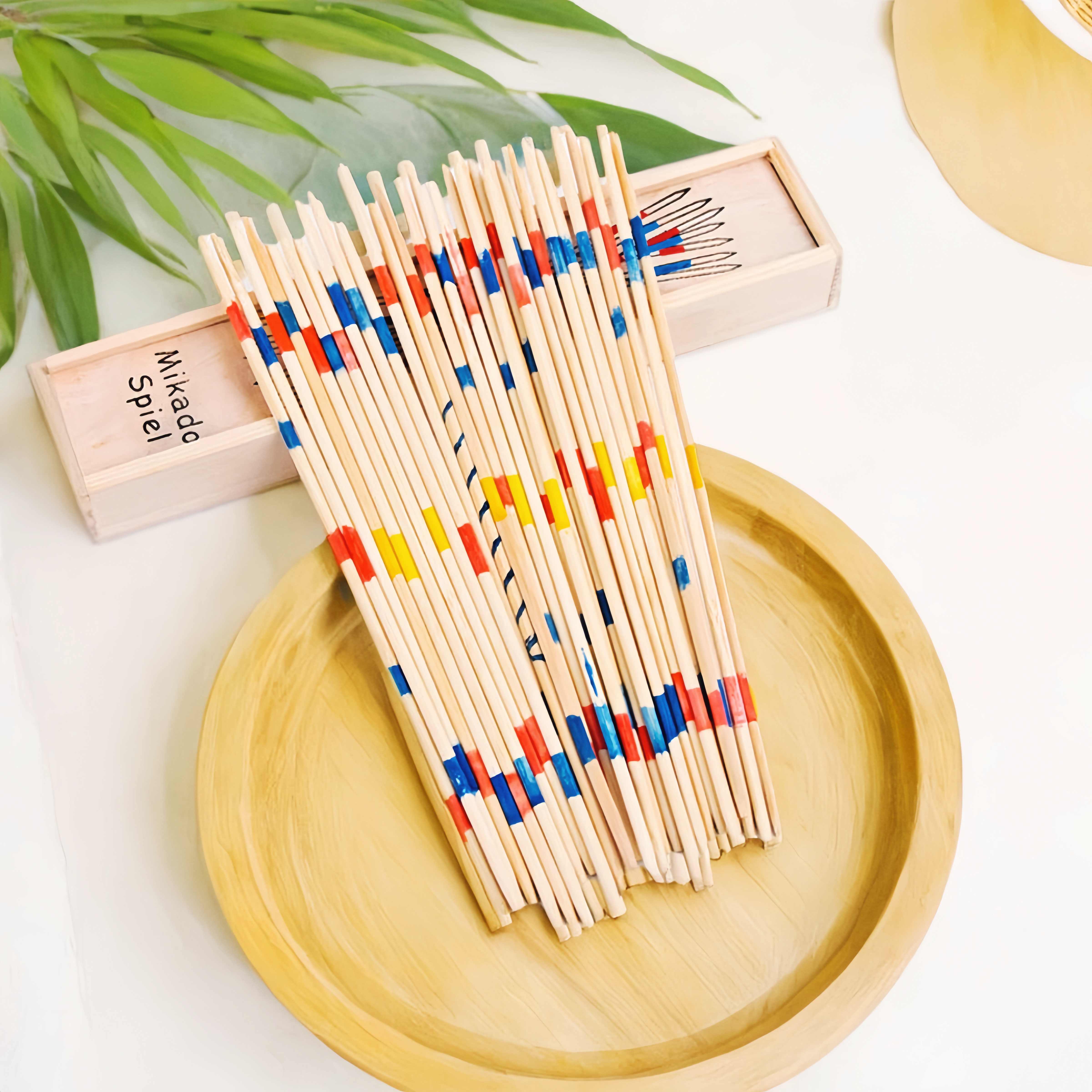 挑小棒儿童益智桌游男孩80后怀旧挑棍游戏棒趣味挑木棒玩具挑挑棒