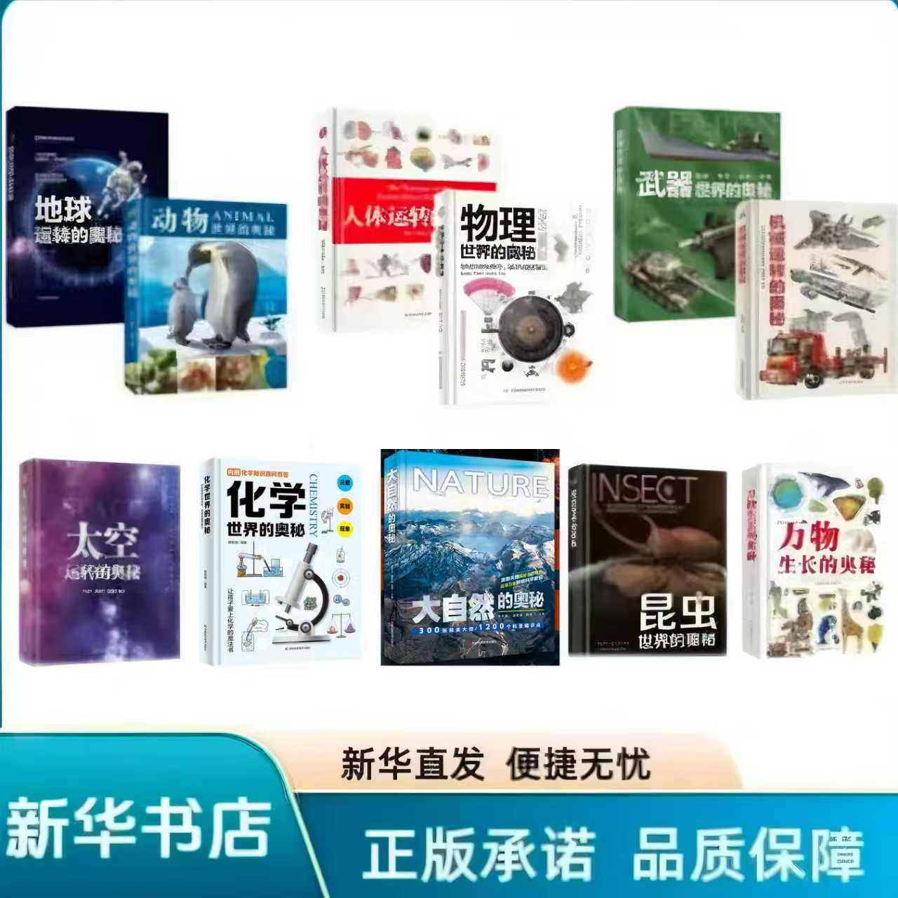 【专属，可能有运损，运损不补偿，可退货退款】奥秘套装全十一册