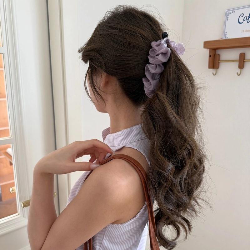 简约香蕉夹气质高马尾高级后脑勺发夹头发抓夹优雅轻奢时尚发卡