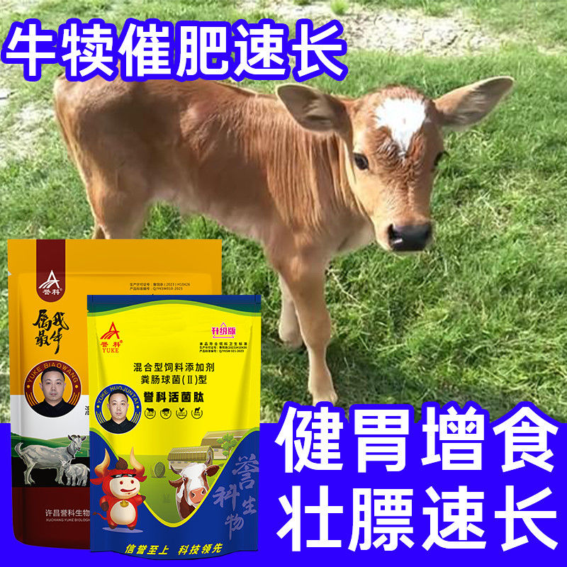 誉科膘王活菌肽牛羊养殖正品催肥增肥拉大骨架塑形开胃牛犊增重