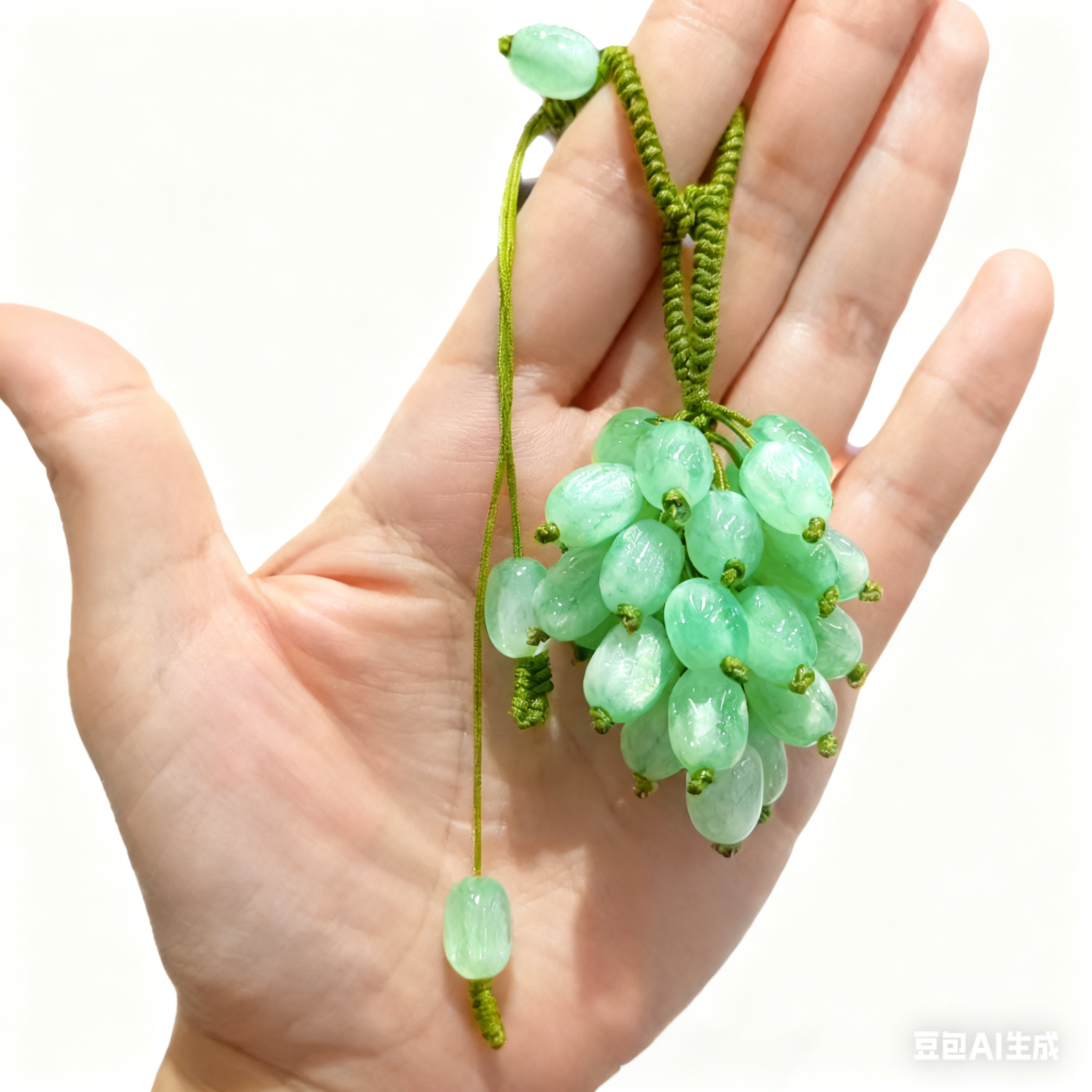 散珠可DIY手串葡萄配饰珠子十配件线串珠手工材料