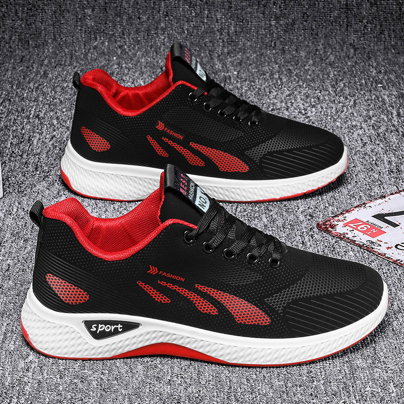 春秋季男鞋时尚休闲鞋男士运动鞋百搭板鞋皮面防水保暖棉鞋跑步鞋