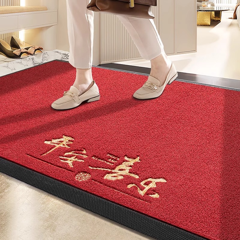 高端入户门地垫轻奢耐脏免洗地毯门口换鞋脚垫乔迁防滑2025新款