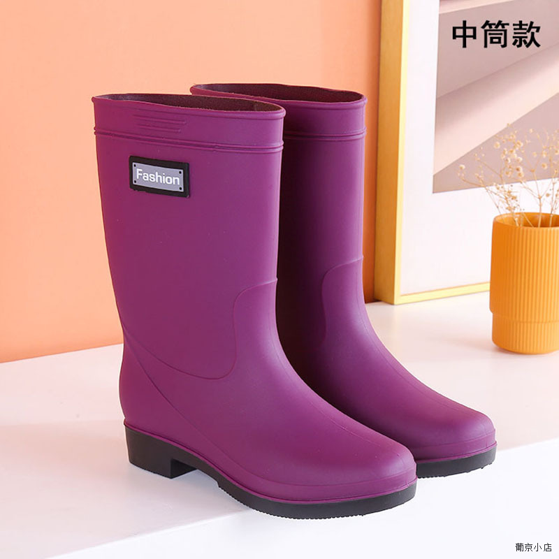 新款儿童雨鞋外贸男童女童柔软防滑宝宝雨靴幼儿园防水鞋一件代发