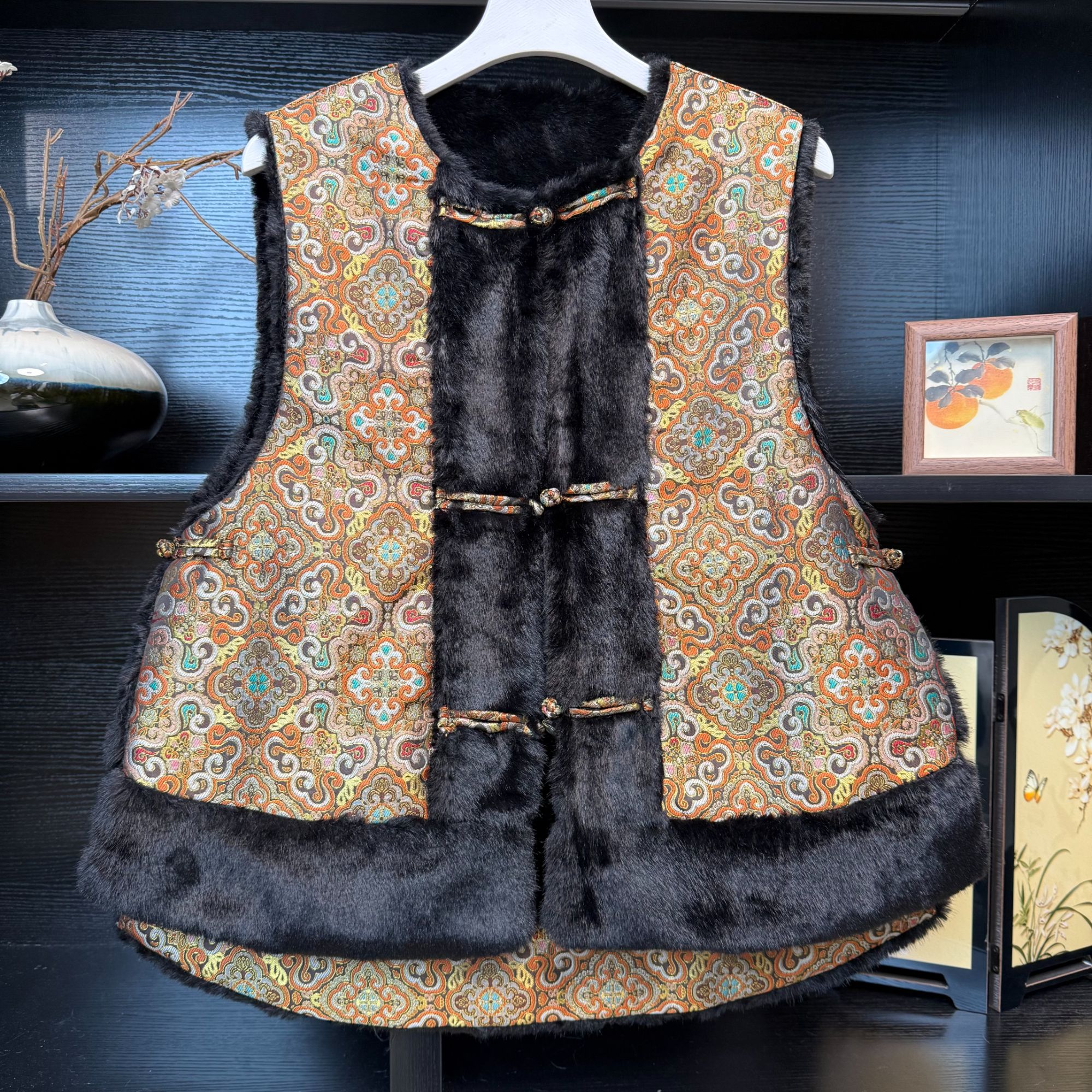 【什锦】中式改良百搭马甲3173