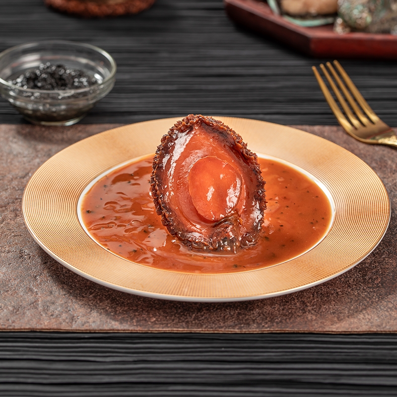 滋记黑松露味鲍汁鲍鱼160g*9盒干鲍熬制加热即食美味XM1