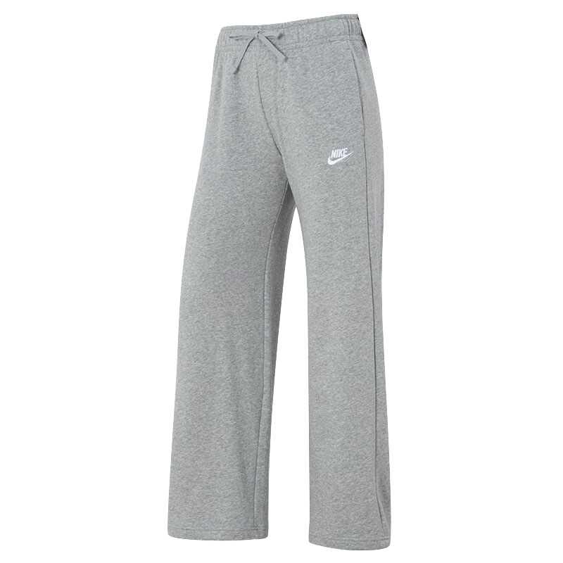 NIKE耐克女子AS W NSW CLUB FLC MR PANT WIDE针织长裤FB2728-063