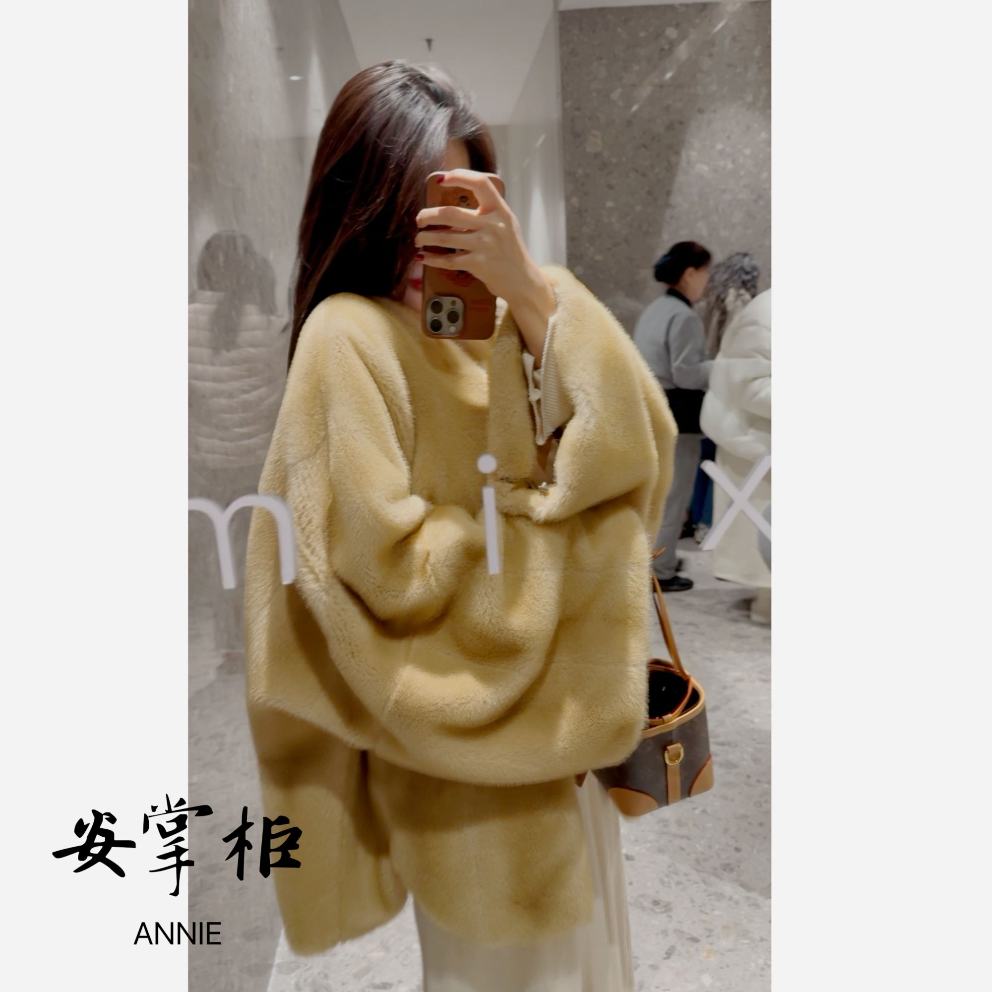 安掌柜【你是人间四月天】2025冬季蝙蝠袖宝嘉美级别外套AYX5808